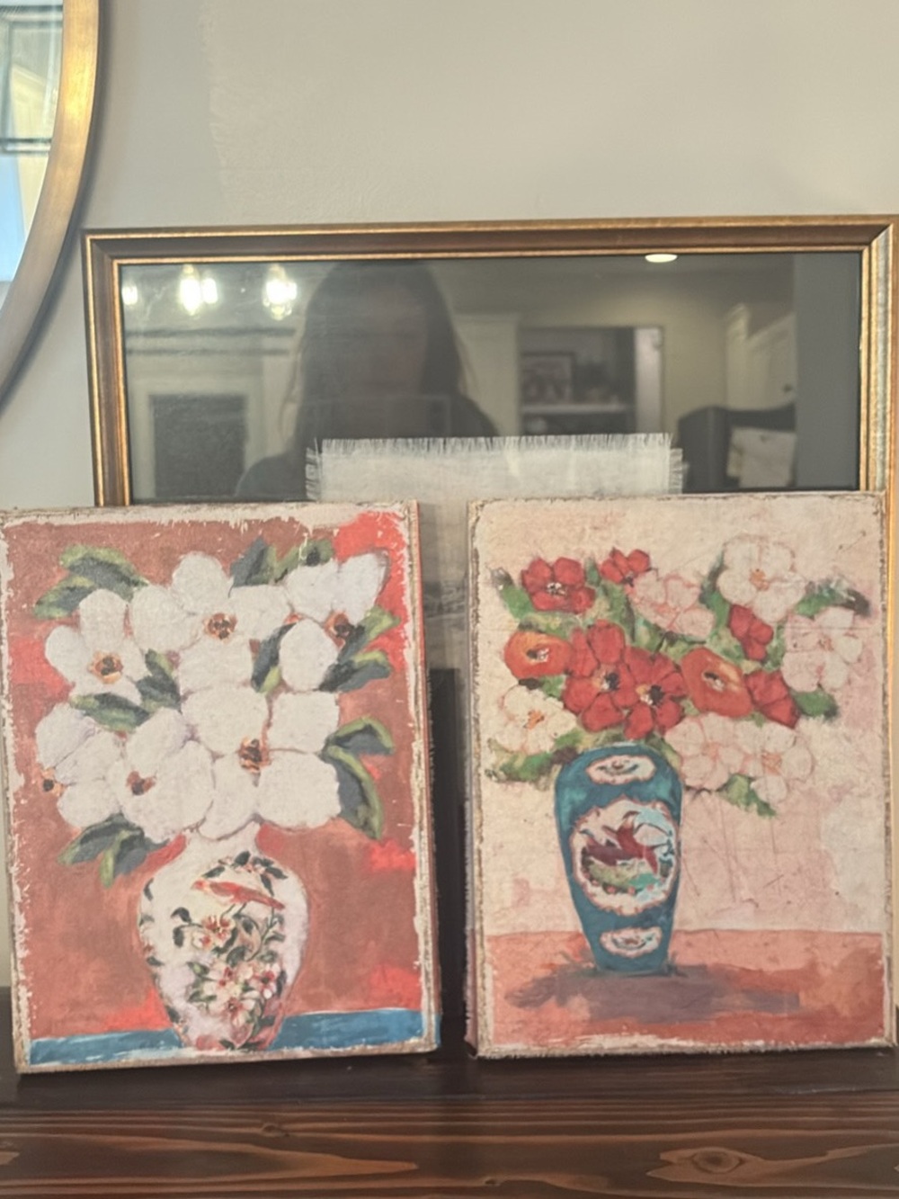 Aesthetic Canvas Art Decor Set Perfect for Fall. Brand New. 12x9 with hooks